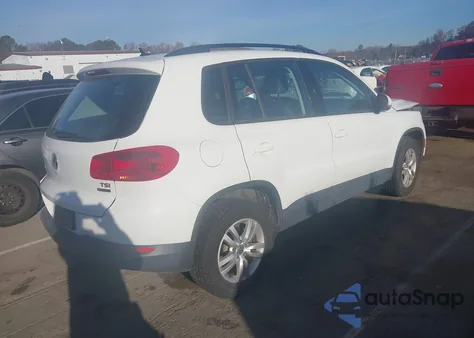 2016 Volkswagen Tiguan S from USA, damaged, VIN WVGBV7AX6GW533620
